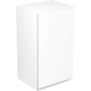 Kitchen Kit Flatpack J-Pull Kitchen Cabinet Wall Unit Ultra Matt 400mm in White MFC