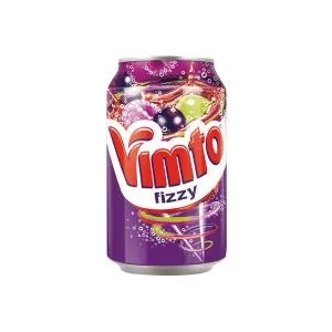 Vimto 300ml Can Carbonated Fruit Juice Drink Pack of 24 2000