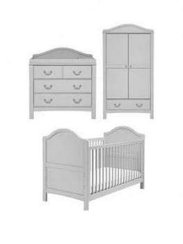 East Coast Toulouse Cot Bed, Dresser And Wardrobe