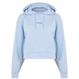 Wrangler Cropped OTH Hoodie - Cashmere Blue