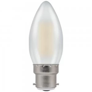 Crompton LED Candle BC B22 Filament Pearl 4W 2700K - Warm White