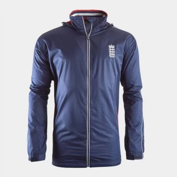 England Cricket Rain Jacket Mens - Navy
