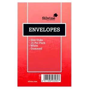 Silvine Duke-Sized Pre-Glued Envelopes 16 Pack of 36 317