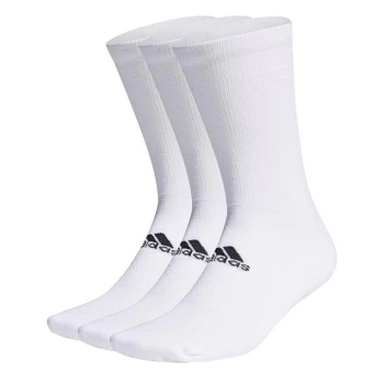 adidas Crew Socks 3 pack - White