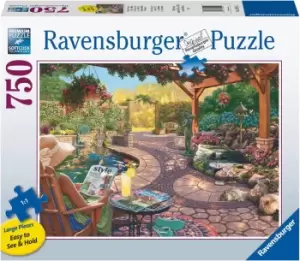 Ravensburger Cosy Backyard Bliss 750 Piece Jigsaw Puzzle