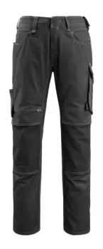 Mascot Workwear 12779 Black Unisex's Cotton, Polyester Lightweight Trousers 41in, 103cm Waist