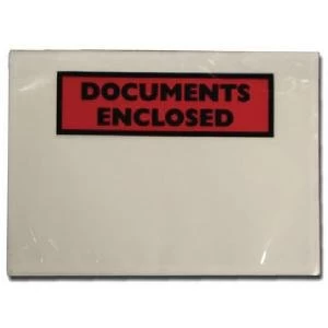 GoSecure Document Envelopes Documents Enclosed Self Adhesive A7 Pack
