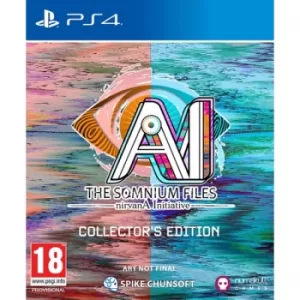 AI The Somnium Files nirvanA Initiative Collectors Edition PS4 Game