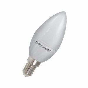 Crompton 4W LED Small Edison Screw Candle Bulb - Daylight