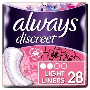 Always Discreet Light Liner 28 pack