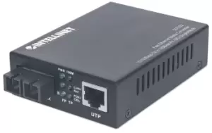 Intellinet Fast Ethernet Single Mode Media Converter,...