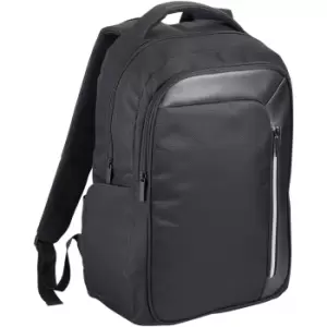 Avenue Vault Rfid 15.6" Computer Backpack (35 x 12.4 x 44cm) (Solid Black)