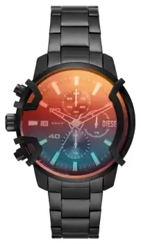 Diesel DZ4605 Griffed Black PVD Stainless Steel Watch