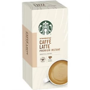 Starbucks Latte Premium Instant Coffee Pack of 5, 70 g