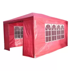 Airwave Party Tent 4x3 Red - wilko - Garden & Outdoor