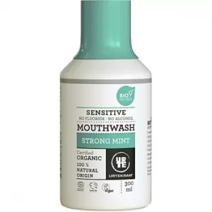 Urtekram Sensitive Mouthwash Strong Mint 300ml