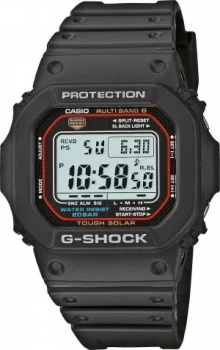 Casio G-Shock Mens Black Resin Strap Solar Powered Watch
