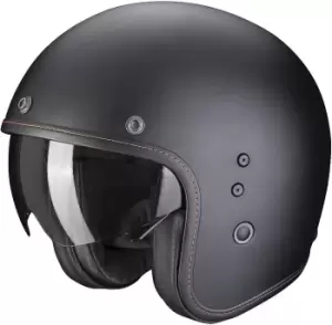 Scorpion Belfast Evo Solid Jet Helmet, black, Size L, black, Size L