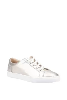 Hush Puppies Tessa Smooth Leather Lace Trainers