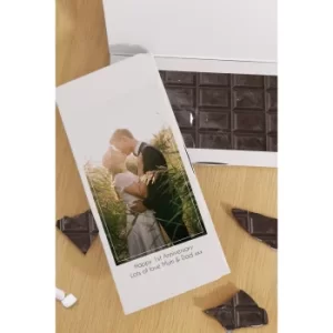 Personalised Photo Dark Chocolate Card