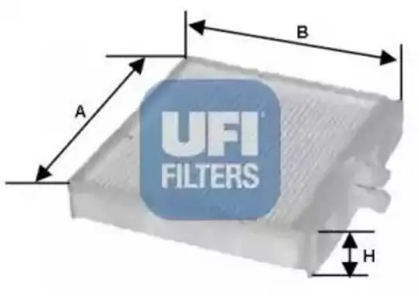 UFI 53.090.00 Interior Air Cabin/ Pollen Filter