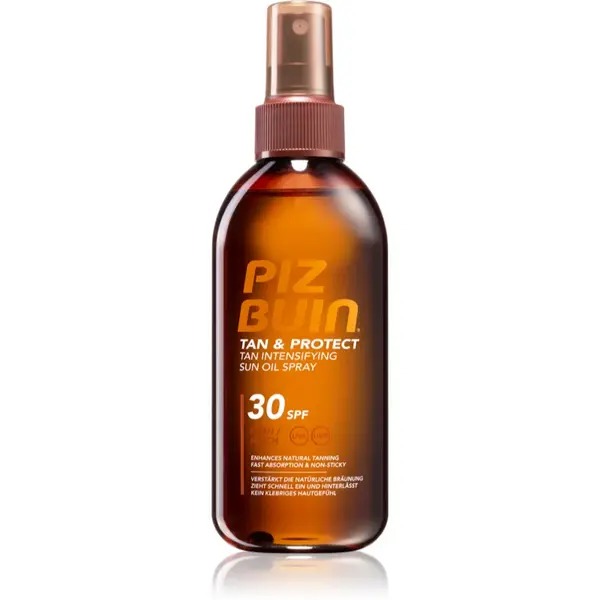 Piz Buin Tan & Protect Tan Intensifying Sun Oil Spray High SPF30 150ml