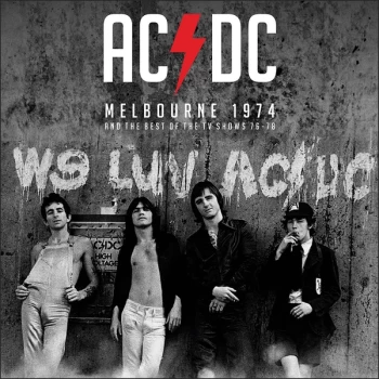 AC/DC - Melbourne 1974 And The Best Of The TV Shows 76-78 White With Red Splatter Vinyl