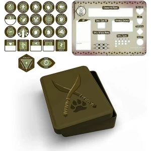 D&amp;D Ranger Token Set (Player Board & 22 tokens)