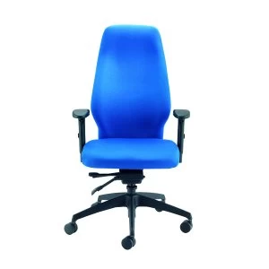 Avior Blue Super Deluxe Extra High Back Posture Chair KF72588