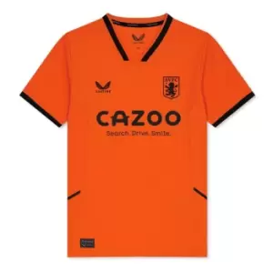 Castore Aston Villa FC Away GK Shirt Junior - Orange