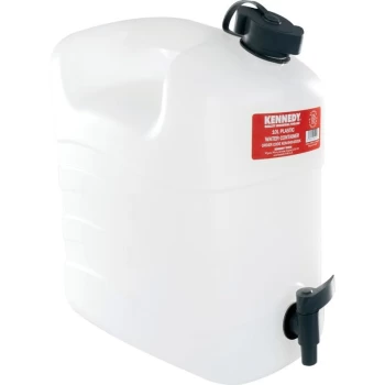 Kennedy - Jerry Can Water Container Food Grade Plastic, with Tap 10LTR