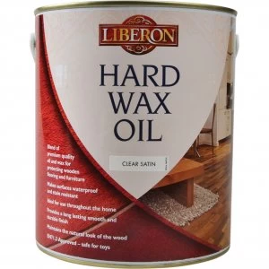 Liberon Hard Wax Oil 2.5l Clear Satin