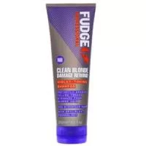 Fudge Professional Shampoo Clean Blonde Damage Rewind Violet-Toning Shampoo 250ml