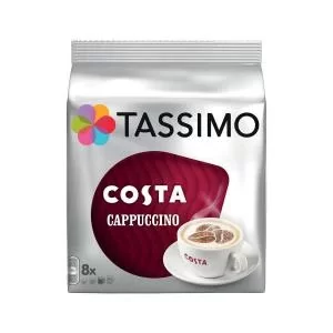 Tassimo Costa Cappuccino Pods 8 Servings Per Pack Ref 40315103 Pack 5