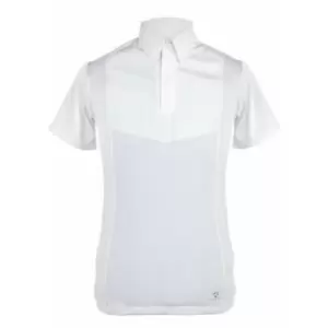 Aubrion Mens Short-Sleeved Competition Shirt (M) (White) - White