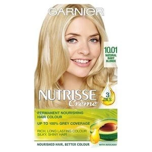Garnier Nutrisse 10.01 Baby Blonde Permanent Hair Dye Blonde
