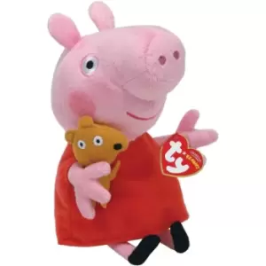 TY Peppa Pig Beanie With Teddy