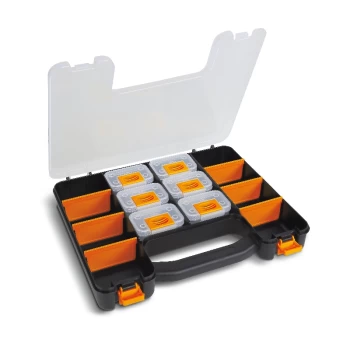 Beta Tools 2080/V6 Organizer Tool Case w/ 6 Tote-Trays & Partitions 020800060