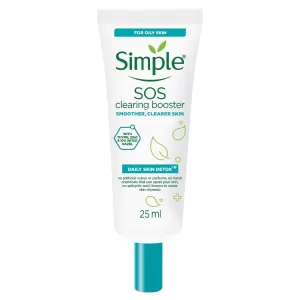 Simple Daily Skin Detox SOS Clearing Booster Matte Gel 25ml