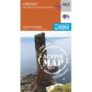 Orkney - Hoy, South Walls and Flotta by Ordnance Survey (Sheet map, folded, 2015)