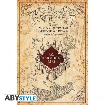 Harry Potter - Maurauder'S Map Maxi Poster