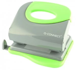 Qconnect Softgrip Metal Hole Punch