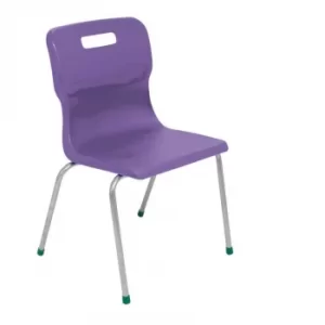 TC Office Titan 4 Leg Chair Size 5, Purple