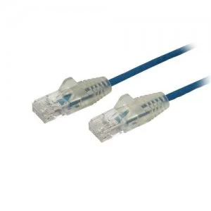 1m Blue Slim CAT6 Patch Cable