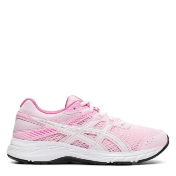 Asics Contend 6 Junior Girls Trainers - Pink