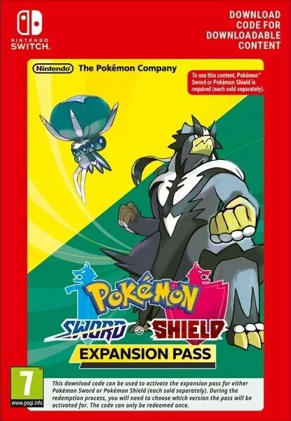 Pokemon Sword and Shield Expansion Pass Nintendo E-Shop
