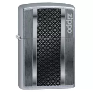 Zippo Satin Chrome 207 Metal Perforation windproof lighter