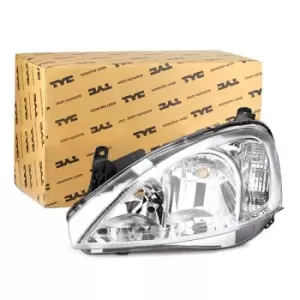 TYC Headlights OPEL 20-6066-25-2 1216142,93173253 Headlamp,Headlight