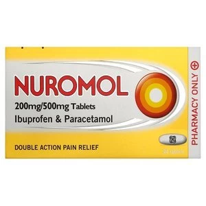Nuromol Pain Relief 200mg/500mg Tablets 24s