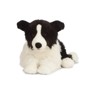 Living Nature Soft Toy - Giant Plush Border Collie Dog (60cm)